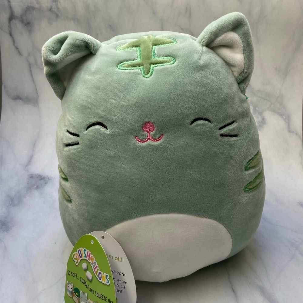Squishmallows Chase the Cat 8” Stuffed Plush